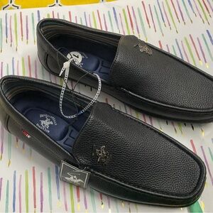 Beverly Hills Polo Club Textured Black Men's loafer